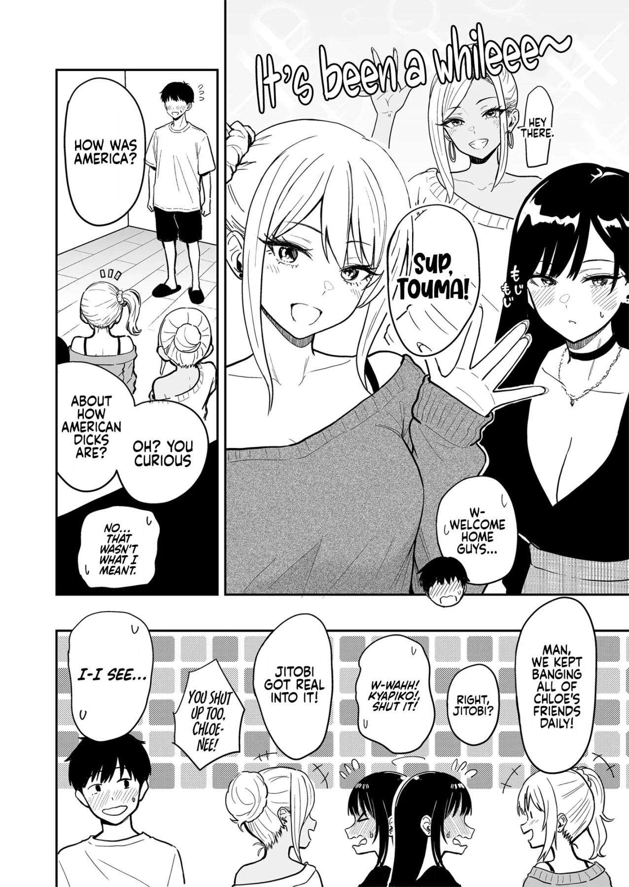 Hentai Manga Comic-Having Tons of Bareback Sex with Gyarus #5-Read-43